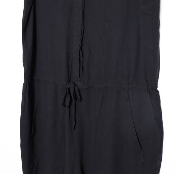 SPLENDID Brook Sleeveless Jumpsuit Elastic Waist Tencel Blend in Black Women's M - Picture 5 of 15